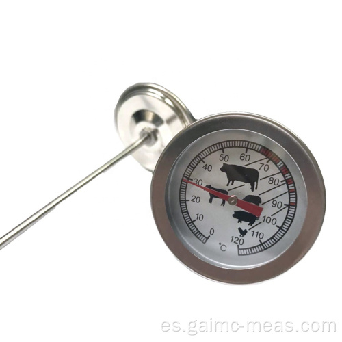 Termómetro indicador de temperatura de alimentos de carne de barbacoa con sonda